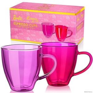 Barbie Espresso Cups, Barbie Dreamhouse Collection, Pink and Magenta